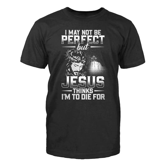 I May Not Be Perfect Men's T-Shirt