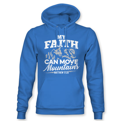 My Faith Can Move Mountains Men's Hoodie