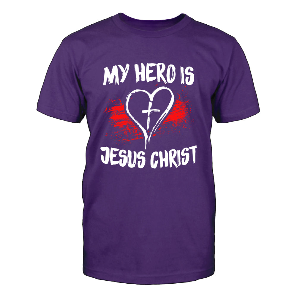 My Hero Is Jesus Christ Men's T-Shirt