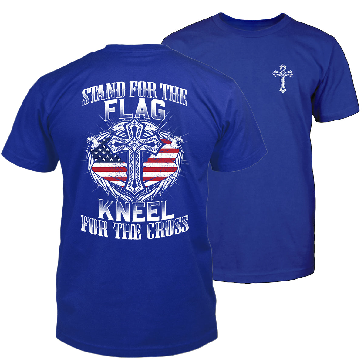 Stand For The Flag Men s Christian T Shirt Christian Style