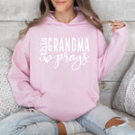 This Grandma Prays Women's Hoodie