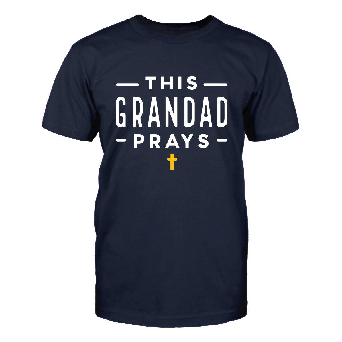 This Grandad Prays Men's T-Shirt