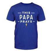 This Papa Prays Men's T-Shirt