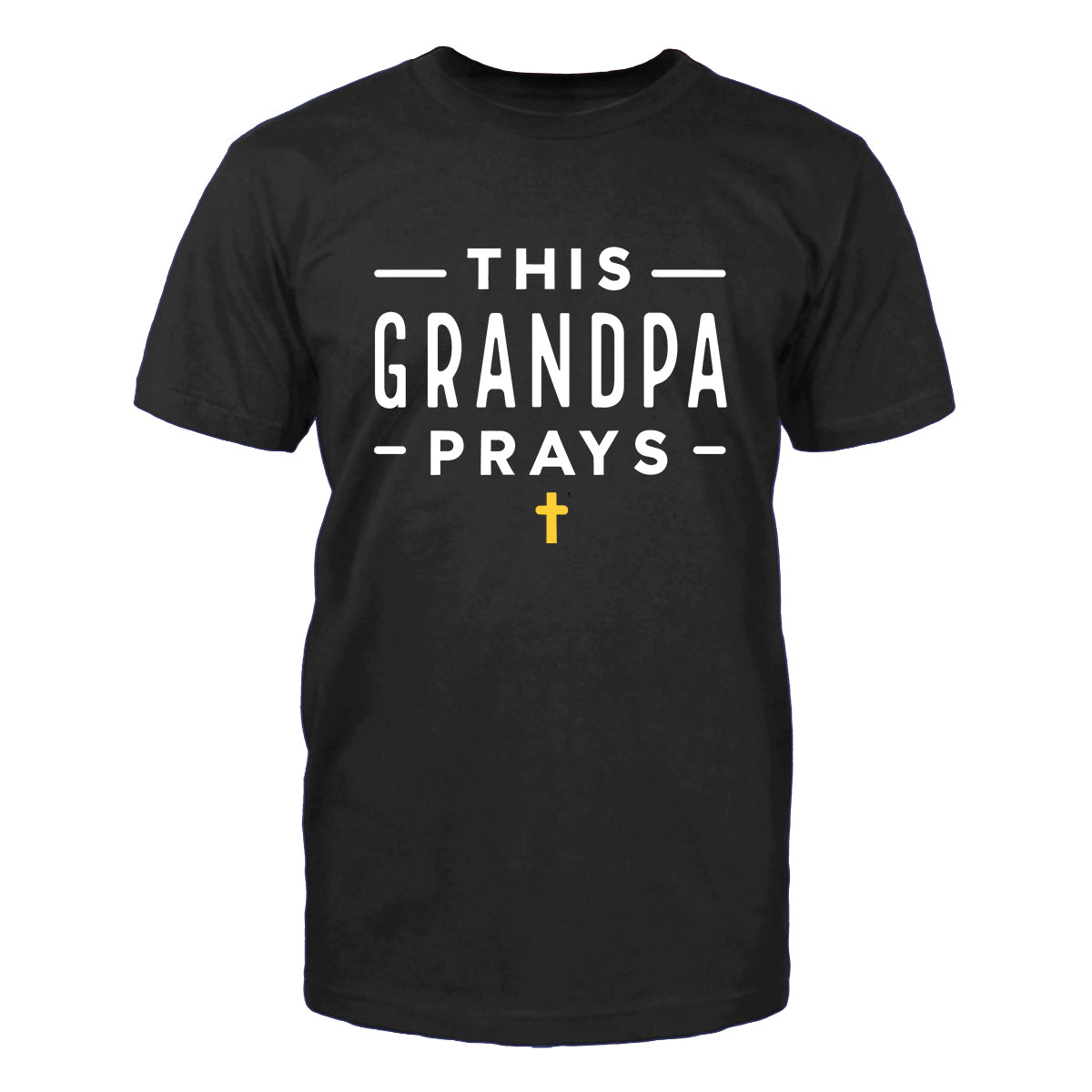 This Grandpa Prays Men's T-Shirt