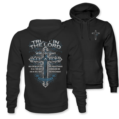 Trust In The Lord - With All Your Heart Men's Hoodie