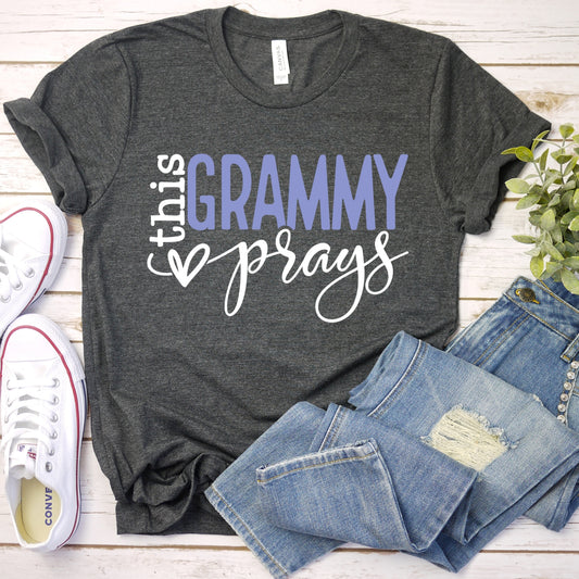 This Grammy Prays Women's T-Shirt