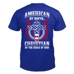 American By Birth Men's T-Shirt