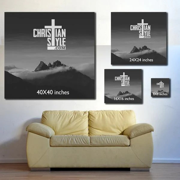 I Can Do All Things - Premium Square Canvas – Christian Style