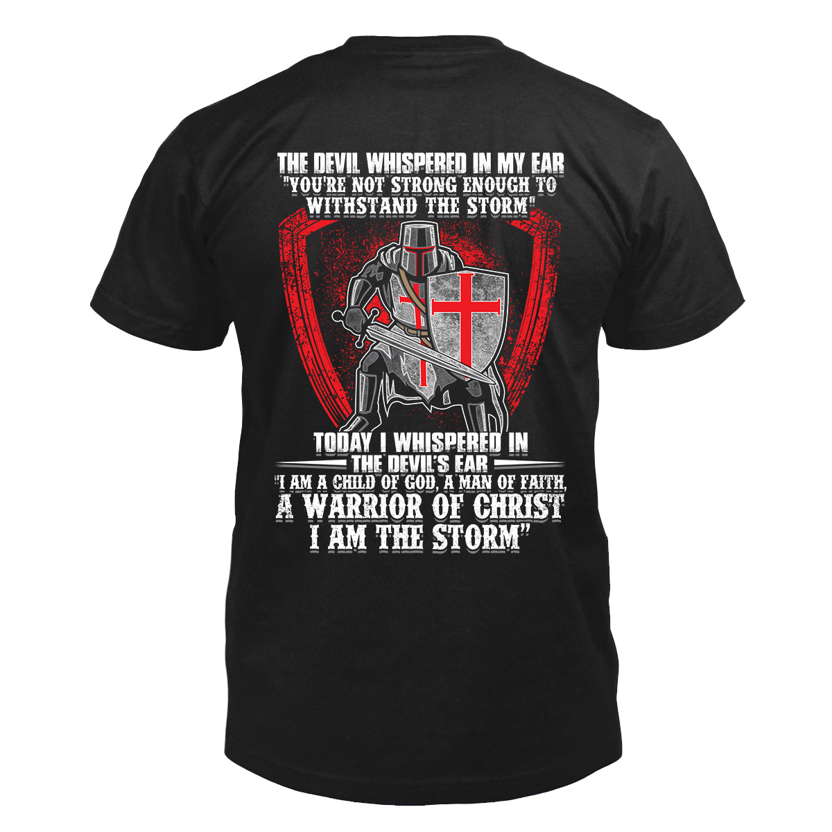 Warrior of Christ Men's T-Shirt