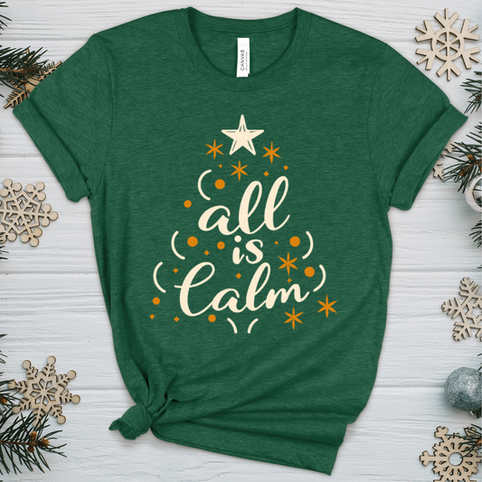 All Is Calm Christmas Women's T-Shirt