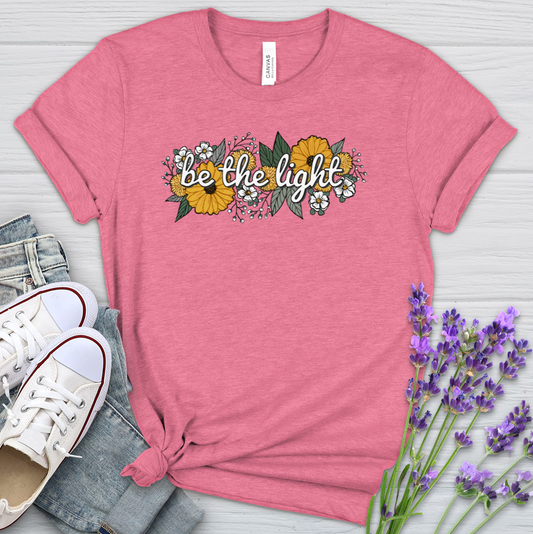 Be The Light Floral Women's T-Shirt