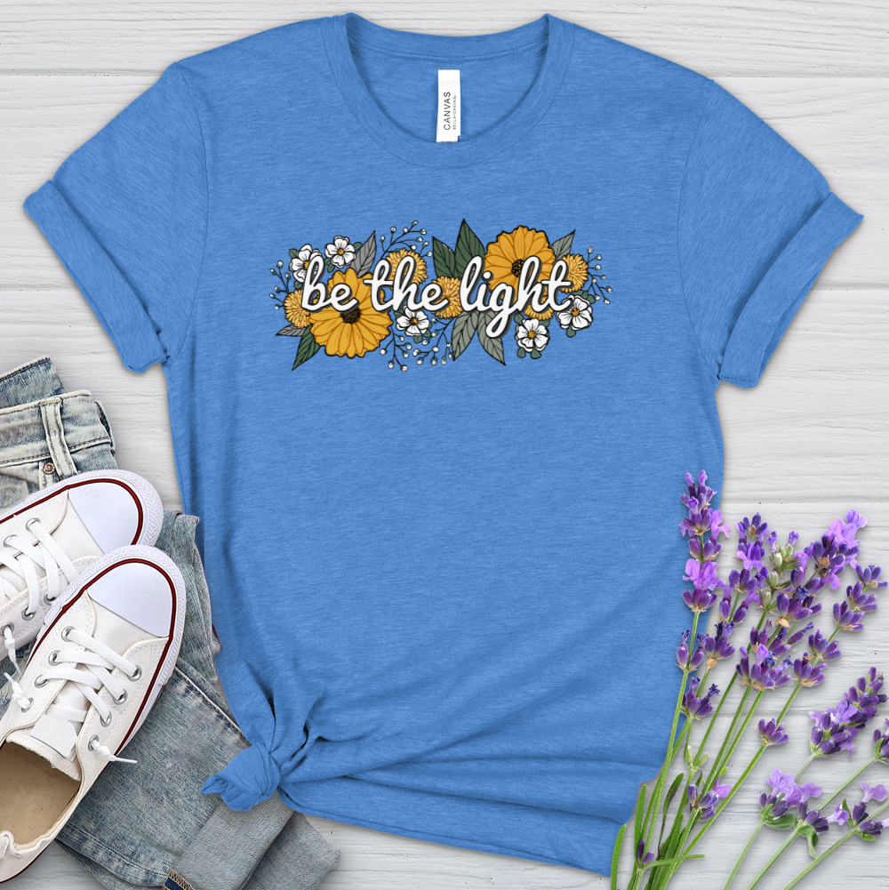 Be The Light Floral Women's T-Shirt