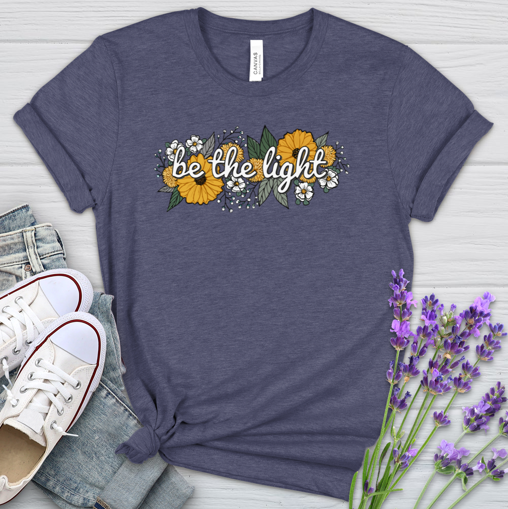 Be The Light Floral Women's T-Shirt