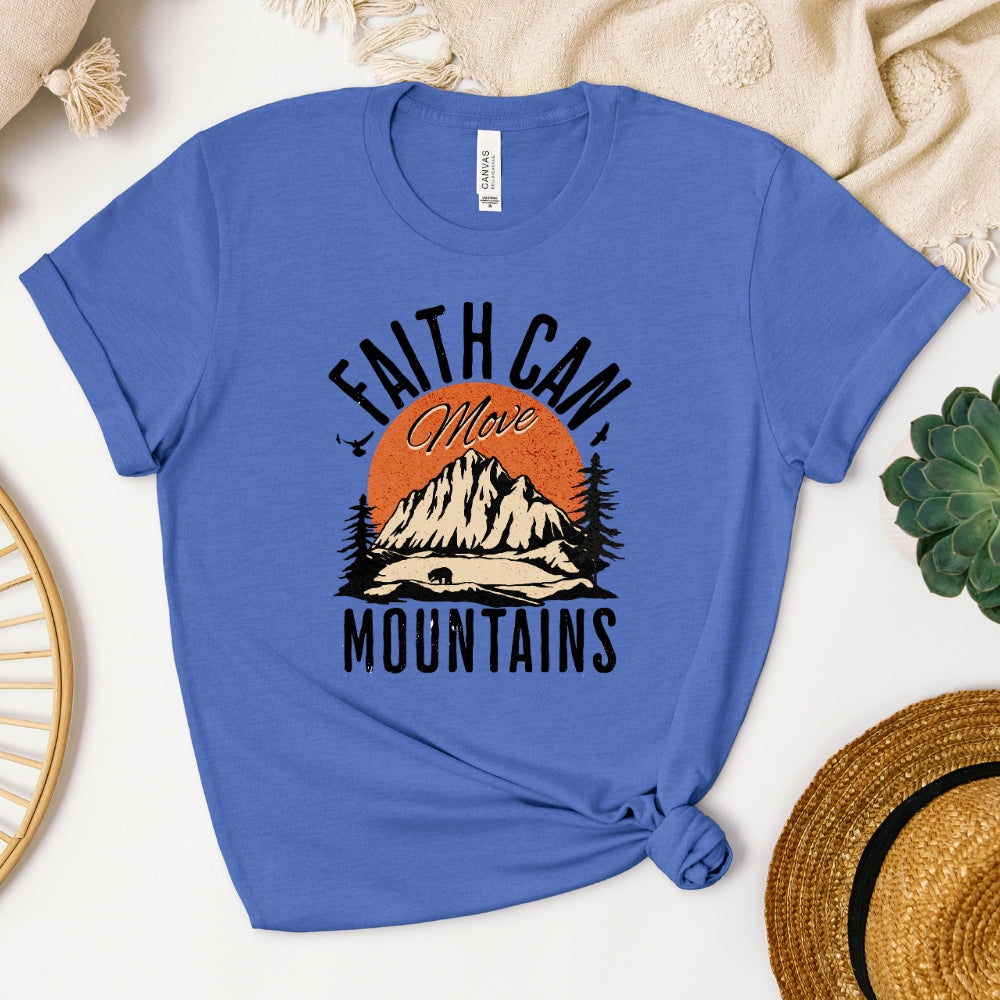 Faith Can Move Mountains Women's T-Shirt