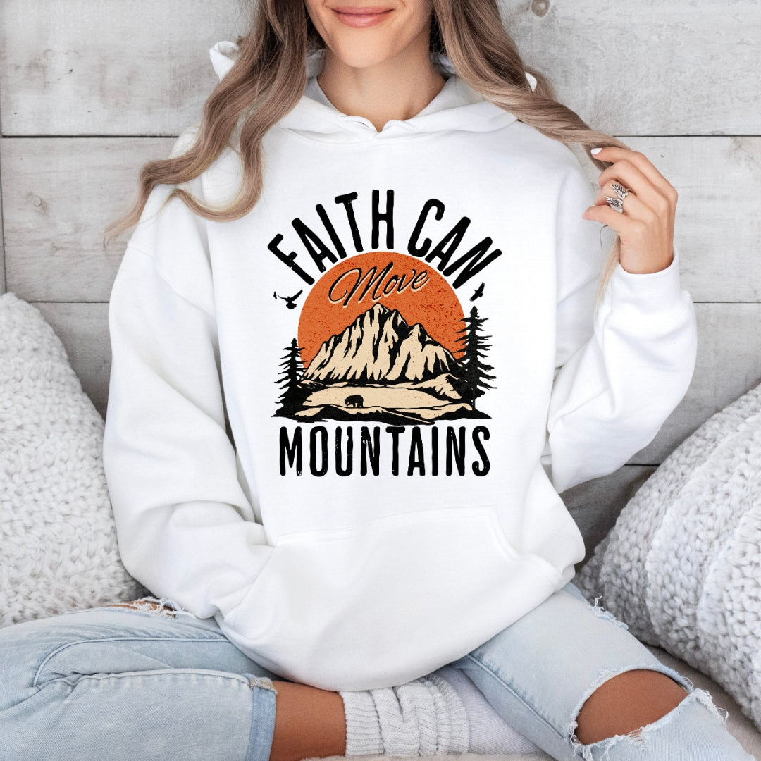 Faith Can Move Mountains Women's Hoodie