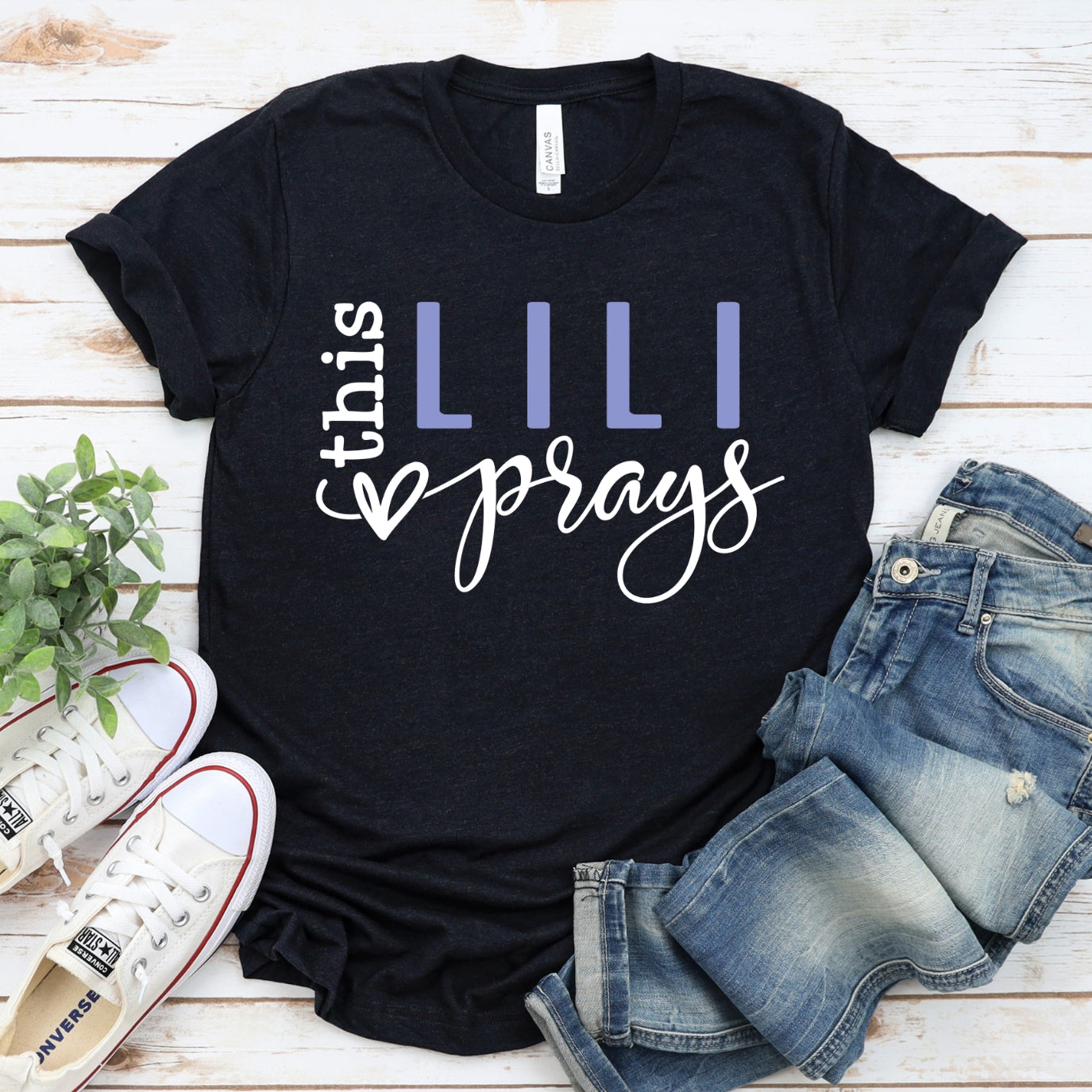 This LiLi Prays Women's T-Shirt