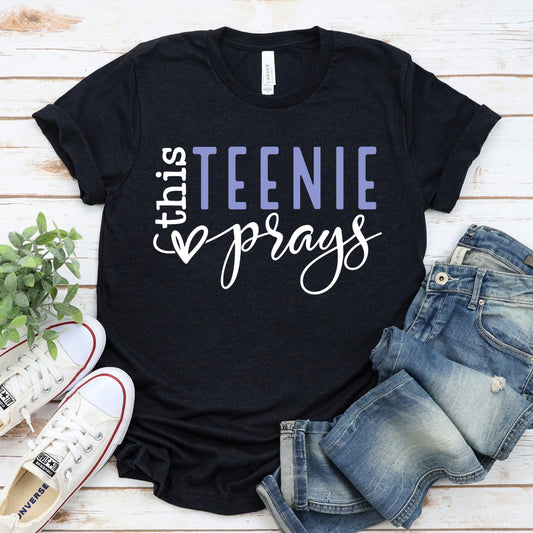 This Teenie Prays Women's T-Shirt