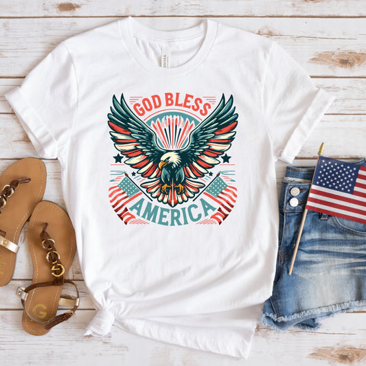 God Bless America Women's T-Shirt