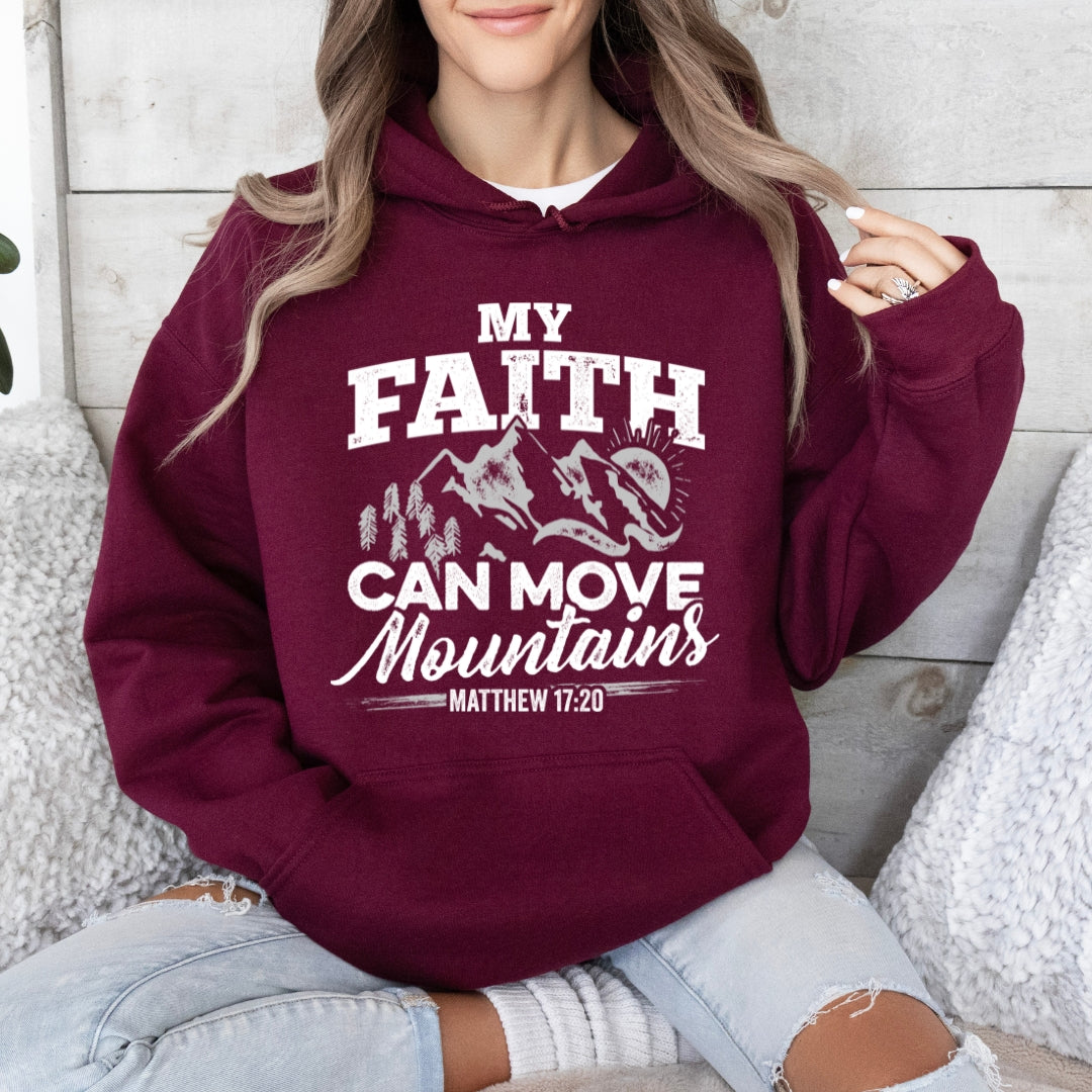 My Faith Can Move Mountains Women's Hoodie