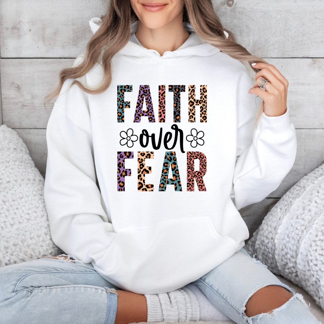 Faith over fear hoodie hotsell