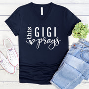 This GiGi Prays Women's V-Neck Shirt