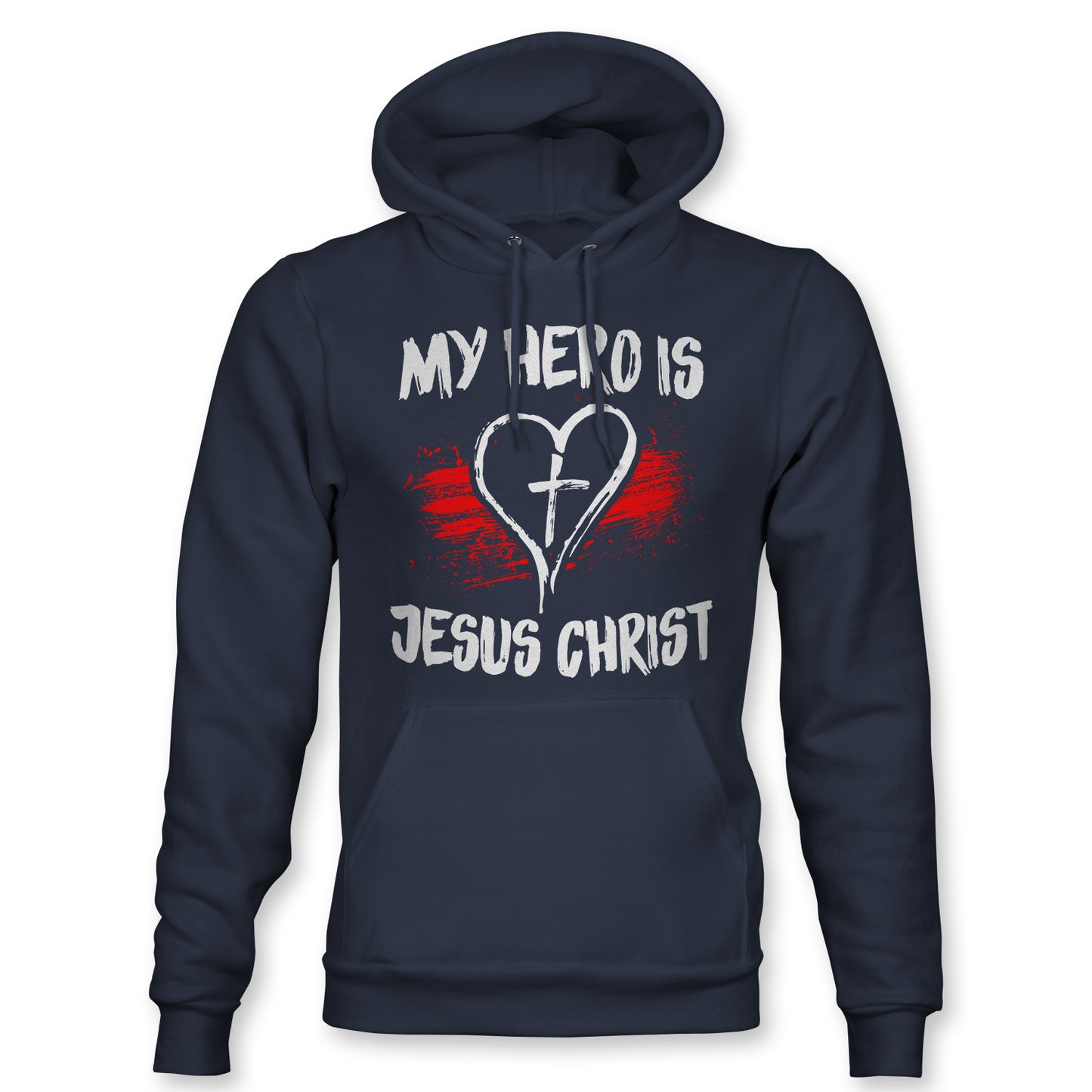 My Hero Is Jesus Christ Men's Hoodie