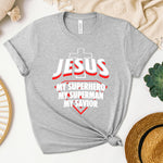Jesus My Superhero Women's T-Shirt