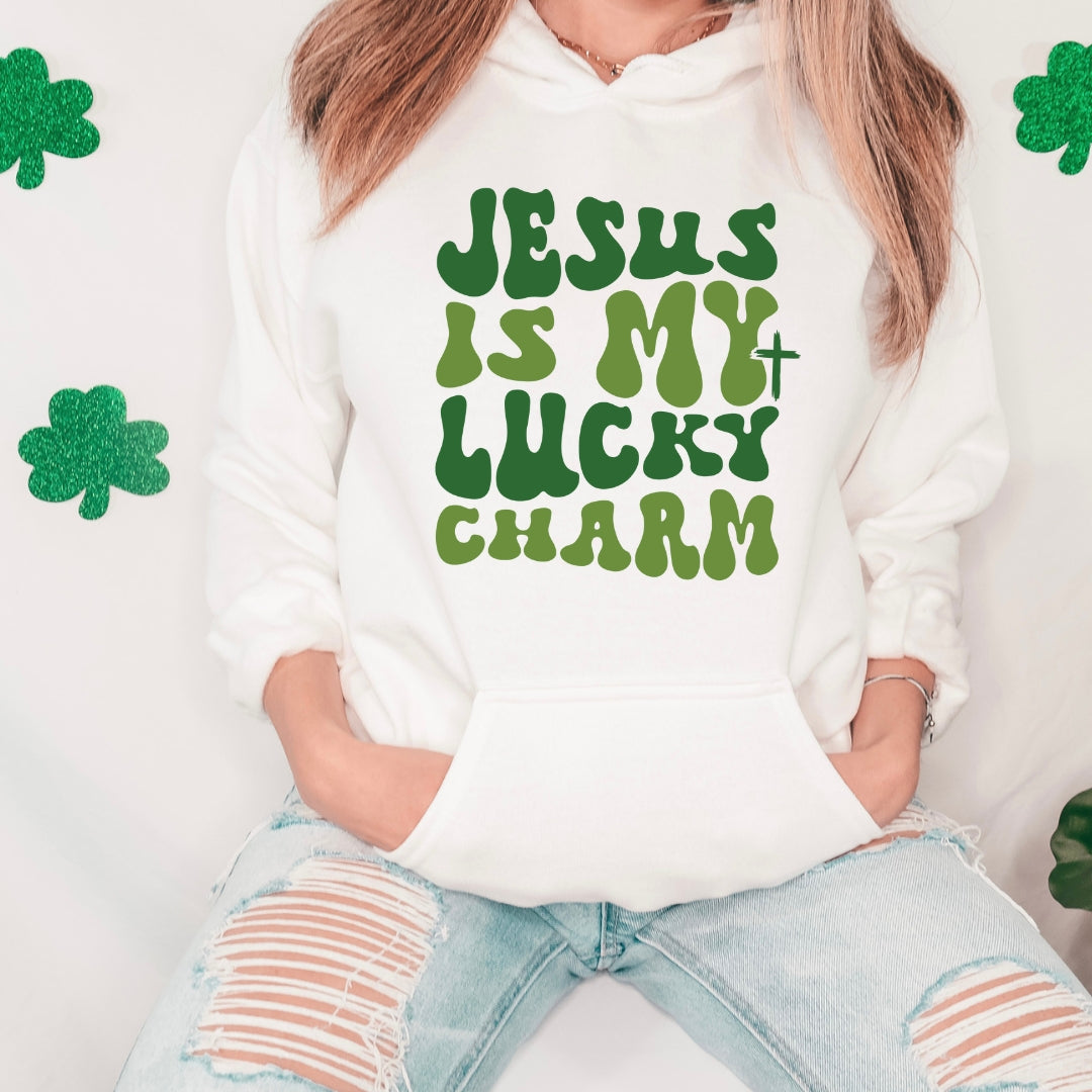 Jesus Is My Lucky Charm Women's Hoodie