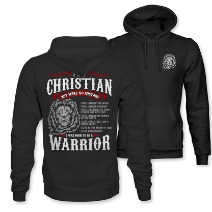 Christian Warrior Men's Hoodie