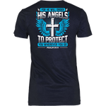 "HE WILL ORDER HIS ANGELS" SHIRTS