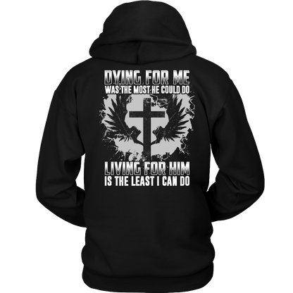 "LIVING FOR HIM.." Hoodie