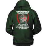 "WARRIOR OF CHRIST" HOODIE