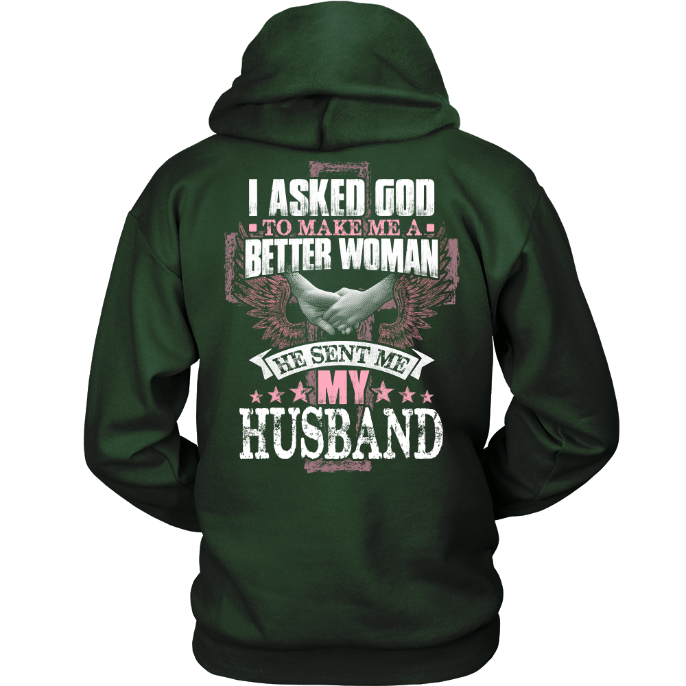 "I Asked God - Sent me My Husband" Hoodie