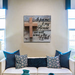 "We Will Serve the Lord" Premium Canvas