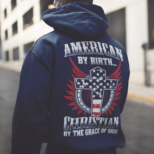 American By Birth ... Unisex Hoodie