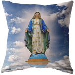 "Pray for Us" Mary Pillow