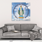 "PRAY FOR US" MARY PREMIUM CANVAS
