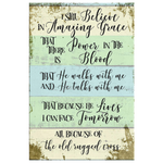 "I Still Believe in Amazing Grace" Premium Canvas