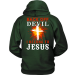 "Back Off Devil - I Belong To Jesus" Hoodie